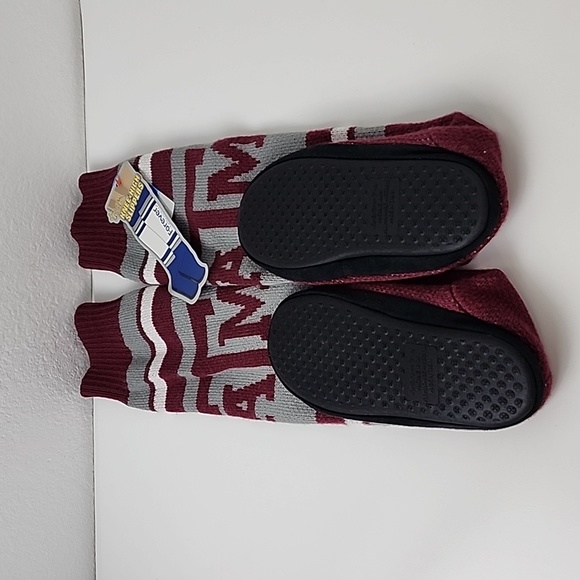 A&M Team Knee High Slippers Maroon - Picture 2 of 10
